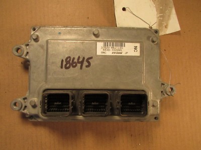 10 HONDA INSIGHT EX CALIF ECM ECU COMPUTER 37820-RBJ-L65