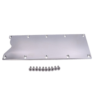 For LS Gen III Billet Valley Pan Cover Plate (Knock Sensor Delete) LS6 LS1 Gen 3