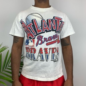 retro atlanta braves shirt