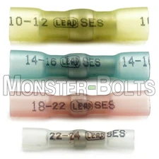 NSPA MultiLink Sealed Crimp and Solder, Waterproof Butt Connectors - Lead Free