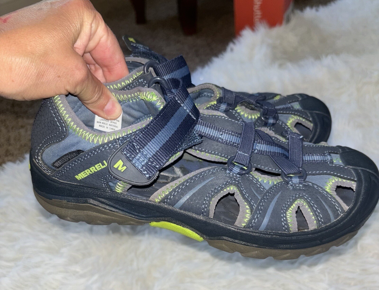 Merrell bambini taglia Sandali 4 ""Hydro Hiker"" fantastico paio
