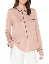 BCBGeneration Women's Pajama Shirt, Rose Smoke, L