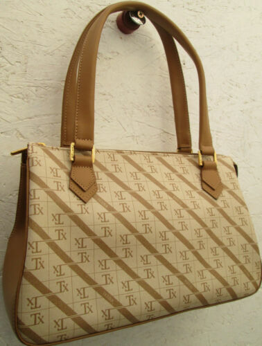Sac Vintage Texier En Cuir Marron Avec Poches Et Bandoulière Réglable - Femme