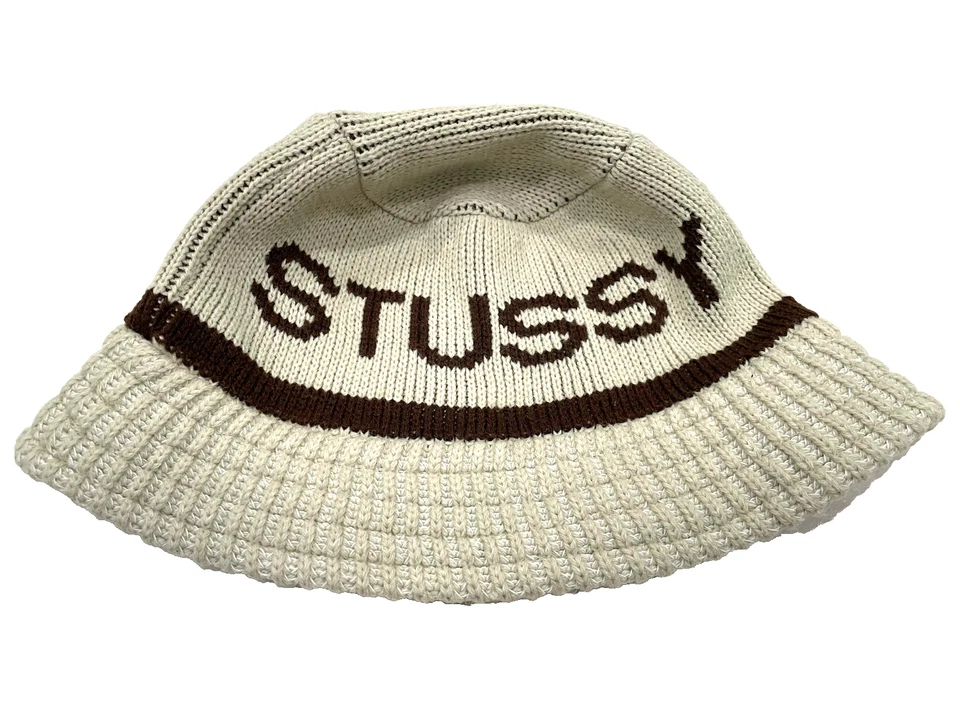 Stussy Jacquard Knit Bucket Hat SZ S/M - Image 4 of 4