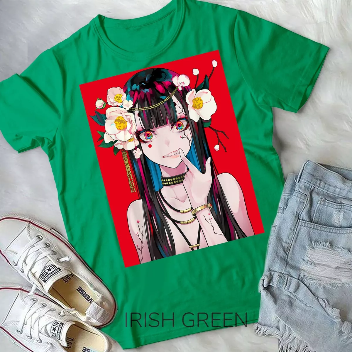 Anime Girl Japanese Aesthetic Anime Otaku T-Shirt