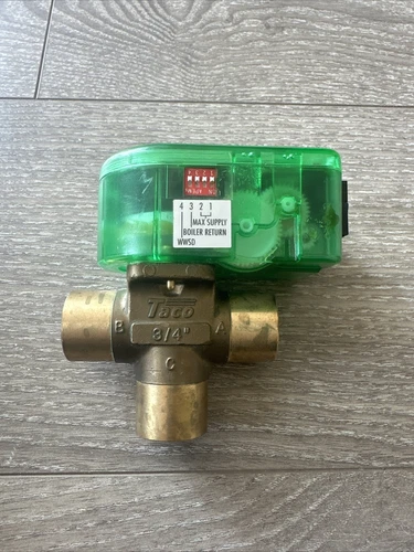 See Desc. Taco I075C3R-1 3/4"SWT 3W W/OUTDOOR RESET ACT