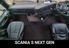 Scani S CAB NEXT GEN RHD TRUCK ECO LEATHER FLOOR MAT SWIVEL CAPTAIN SEAT