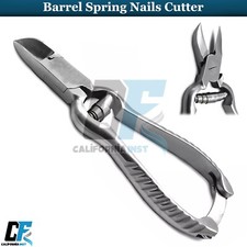 Podiatry Heavy Duty Thick Nails Spring Barrel Cutter Chiropody Toenail Clipper