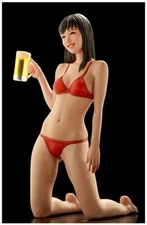 1/20 62mm Resin Model Kit - Female Character in Bikini Collectible Figurine