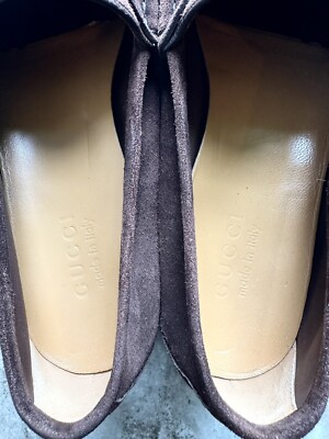 GUCCI Horsebit Suede Loafer Brown  10.5  US Brixton Jordaan 1953 Soft GUCCI Horsebit Suede Loafer Brown 10.5 / 11 US Brixton  main image 2