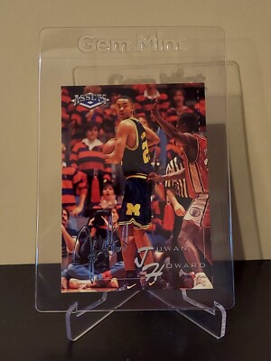 1995 Classic Assets Silver Signature Juwan Howard #56 - MINT