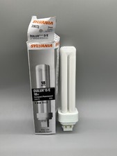 NEW- Sylvania 20672 Fluorescent Light Bulb CF18DD/E/835/ECO 835 18W G24q-2 Dulux