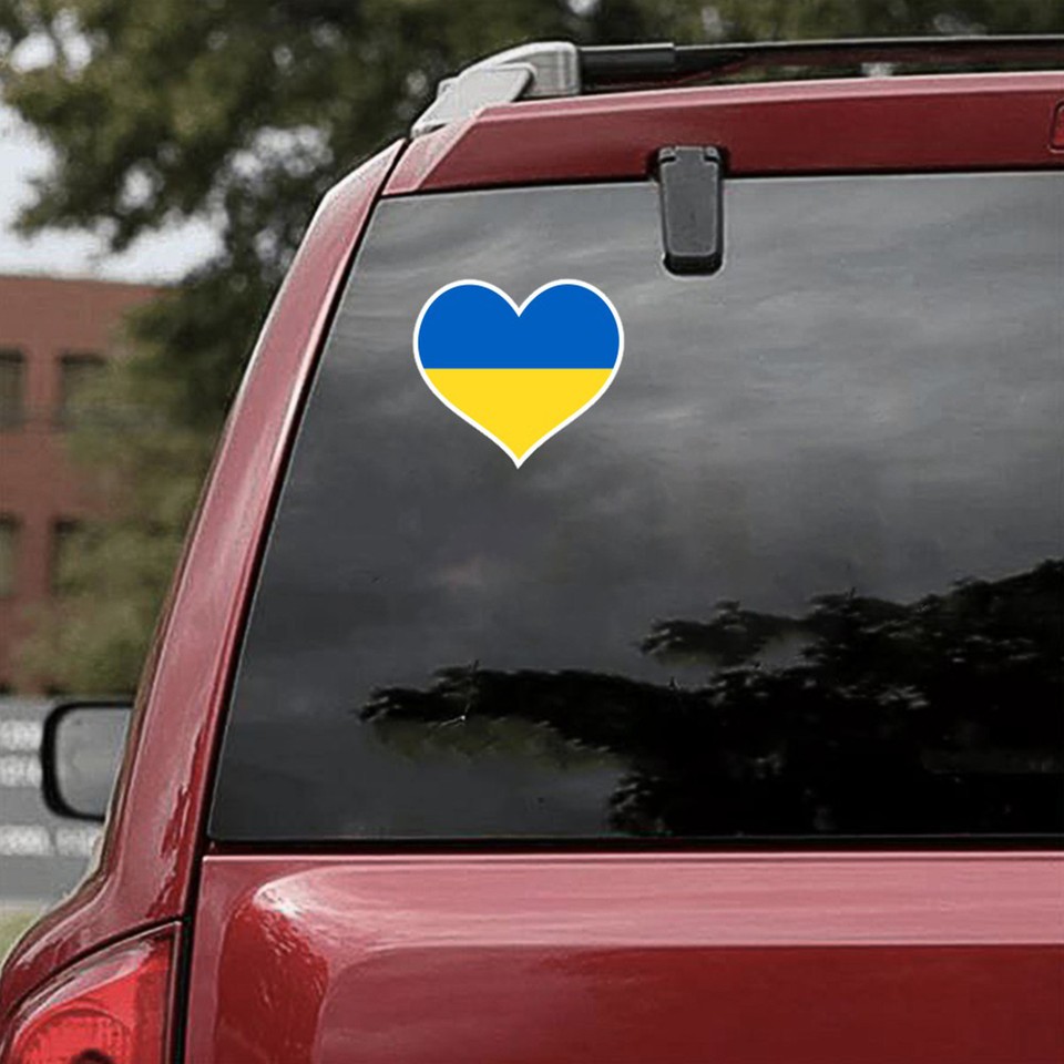 Heart Stickers Car Decals Heart Shaped Stickers for Car N7W4 eBay