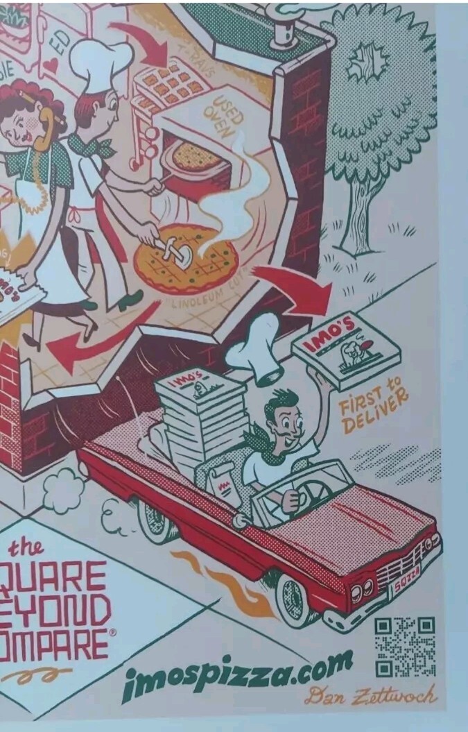 guzzini pizza絵大皿 ２枚セット guzzini pizza絵大皿 2枚セット guzzini pizza絵大皿 2枚セット