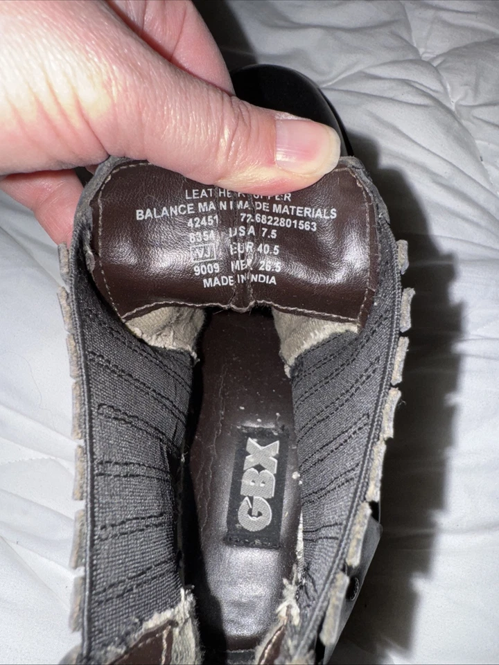 Botines negros GBX talla 7,5 Foto 2 de 4