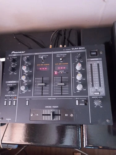 Pioneer DJM-300 - 2-channel DJ mixer (TESTED WORKING)