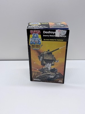 RARE VINTAGE 1984 Tonka Super Gobots Destroyer Sealed Near Mint in Box