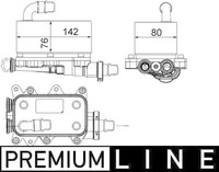 Mahle ÖLküHler, Automatikgetriebe Behr *** Premium Line *** Clc 18 000P