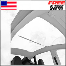 Glass Roof Sun Shade Sunroof Cover for Tesla Model Y Juniper Gray