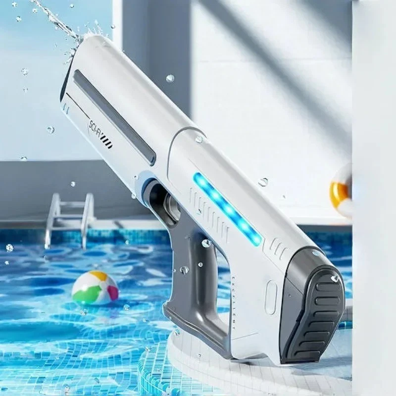 Electric Automatic Water Gun USB Rechargeable High Capacity Blaster Kids Adults - image 2 of 4