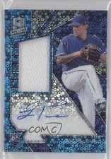 2020 Chronicles Spectra Rookie Jersey Neon Blue Prizm /99 Joe Palumbo Auto s7f