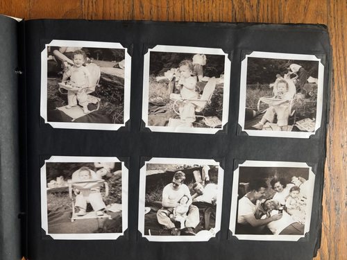 Album fotografico vintage anni 40-50 caccia pilota famiglia vita caccia barche aviazione - Foto 8 di 16
