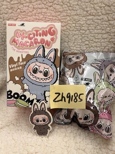 *AUTHENTISCH* POP MART Labubu The Monsters Exciting Macaron *TOFFEE* POPMART Plüsch