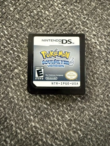 Pokemon SoulSilver Version Nintendo DS Authentic Tested Working