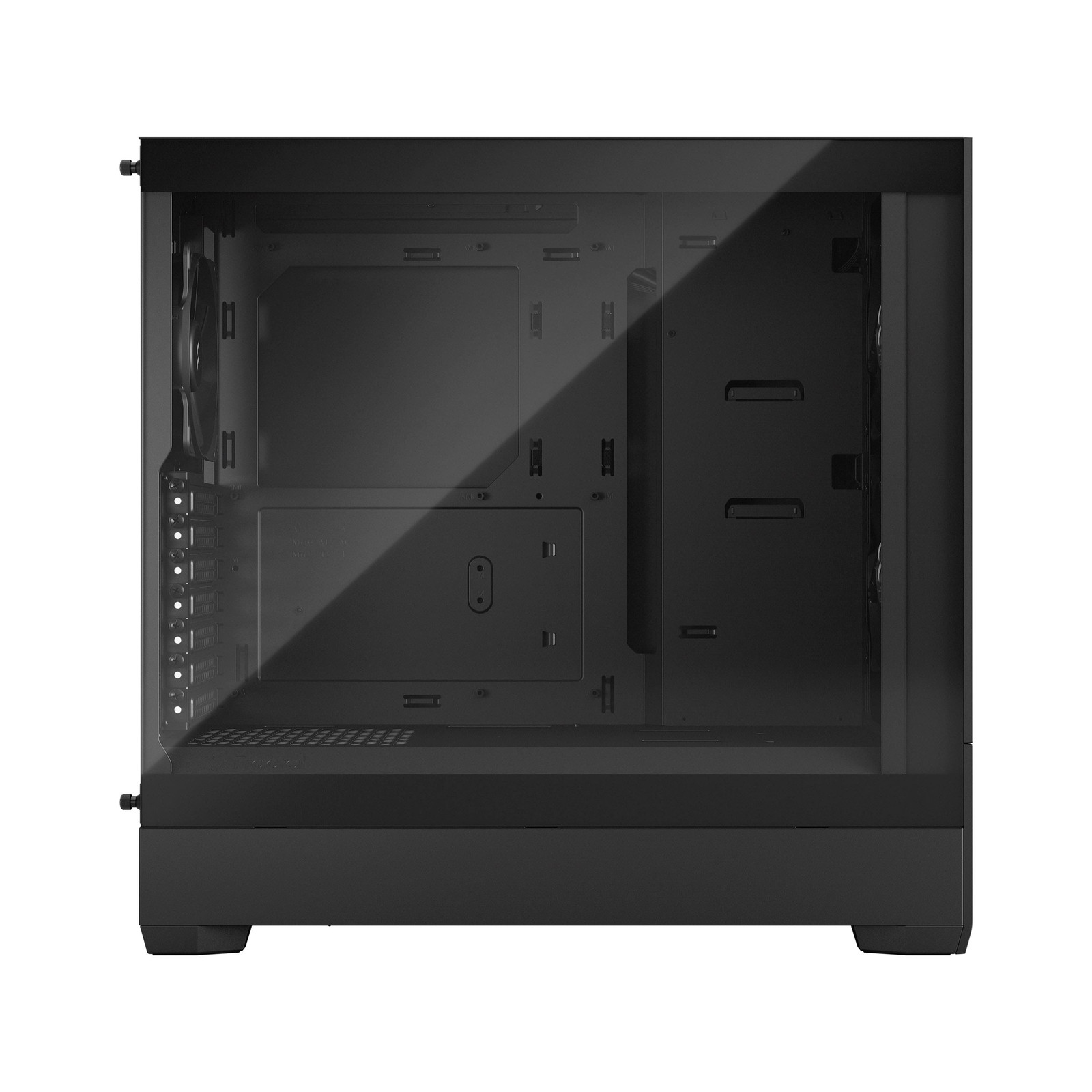 Фрактальный дизайн - Pop Air Black TG ATX Windo из прозрачного закаленного стекла с высокой пропускной способностью