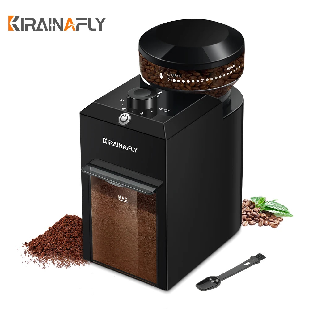 Electric Burr Coffee Grinder 28 Settings for Espresso French Press Drip