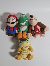 1997 BD A Super Mario Bowser Mario DK  Yoshi Nintendo 64 Beanie Plushes