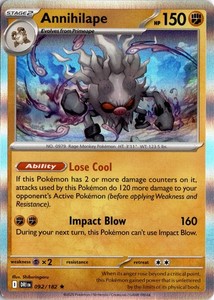 Annihilape 092/182 Destined Rivals Holo Rare