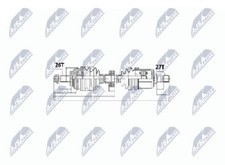 Original NTY Antriebswelle NPW-HD-025 für Honda