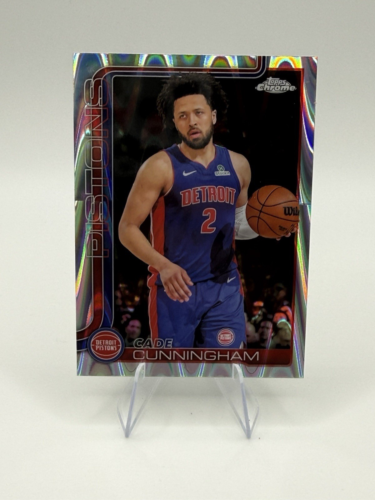 2025-26 Topps Chrome - Cade Cunningham #88 RayWave Refractor