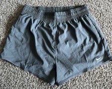 Youth Girls Nike Dri-fit Gray Running Shorts, Size XL
