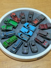 Lot Of 18 Vintage 1960/70  s Small Tootsietoy Diecast Cars Trucks Original Paint