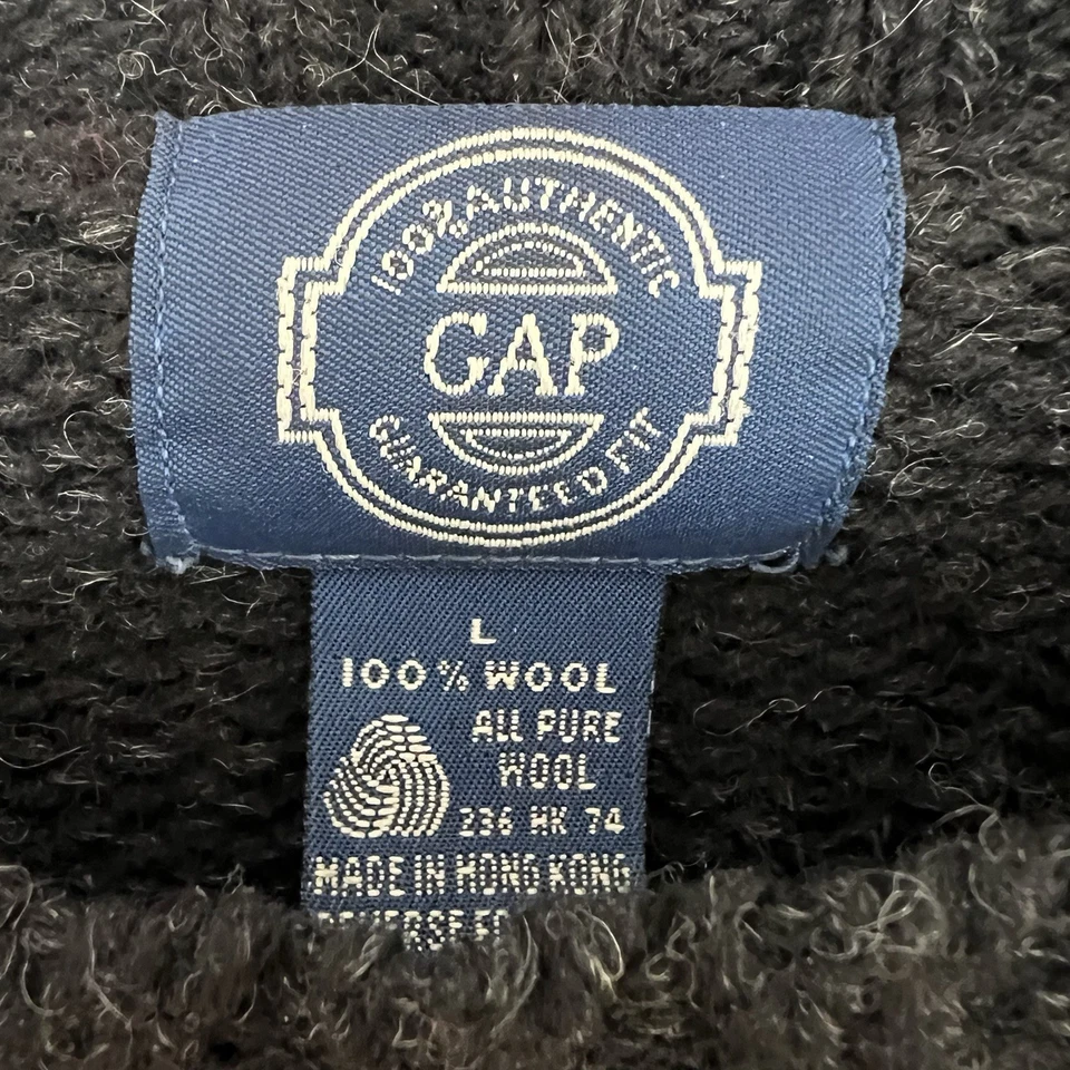 Suéter navideño vintage de punto de lana Gap años 90 Foto 3 de 4