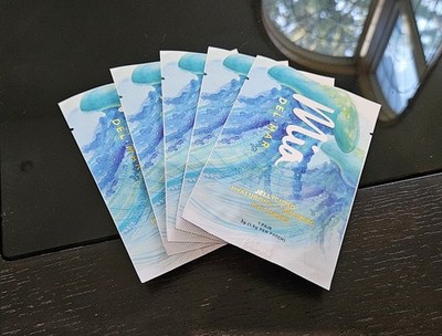5 Pack Mia Del Mar Hyaluronic Acid & Seaweed Blend Eye Masks