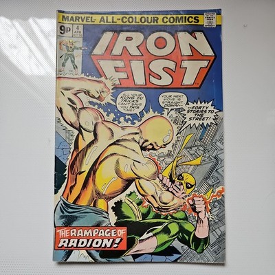 Marvel Premiere Iron Fist #4 Apr 1976 the Rampage of RADION!