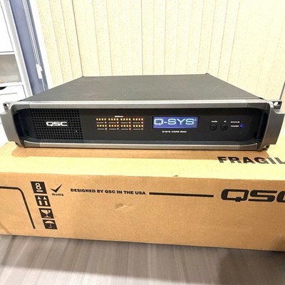 QSC Q-Sys Core 500i See Photos And Description Please, Fast Shipping