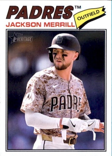 Men's Padres #3 Jackson Merrill 2026 City Connect Stadium Jersey