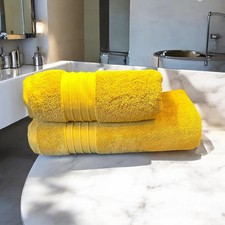 Image of 100% Turkish Cotton 600 gsm Super Luxury Towel Set Bath Towel & Hand Towel