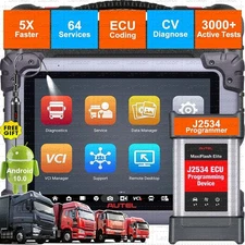2025 Autel MaxiSYS CV MS908CV II Heavy Duty Diagnostic Scanner Tool All System