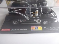 Carrera Exclusiv 20487 Chevrolet Corvette Conv Ltd Ed 1:24 SLOT CAR