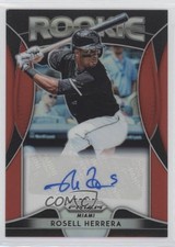 2019 Panini Prizm Rookie Auto Red Prizm Rosell Herrera #RA-RH Auto 05sv