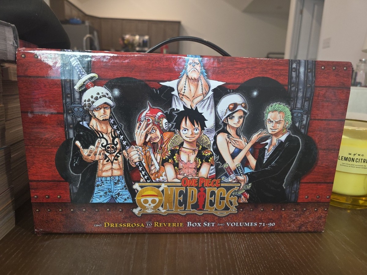 One Piece Manga Box Set 4: Volumes 71-90 By Eiichiro Oda Complete