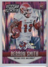 2015 Panini Prizm Collegiate Draft Picks Purple Flash 62/99 Derron Smith 02v3
