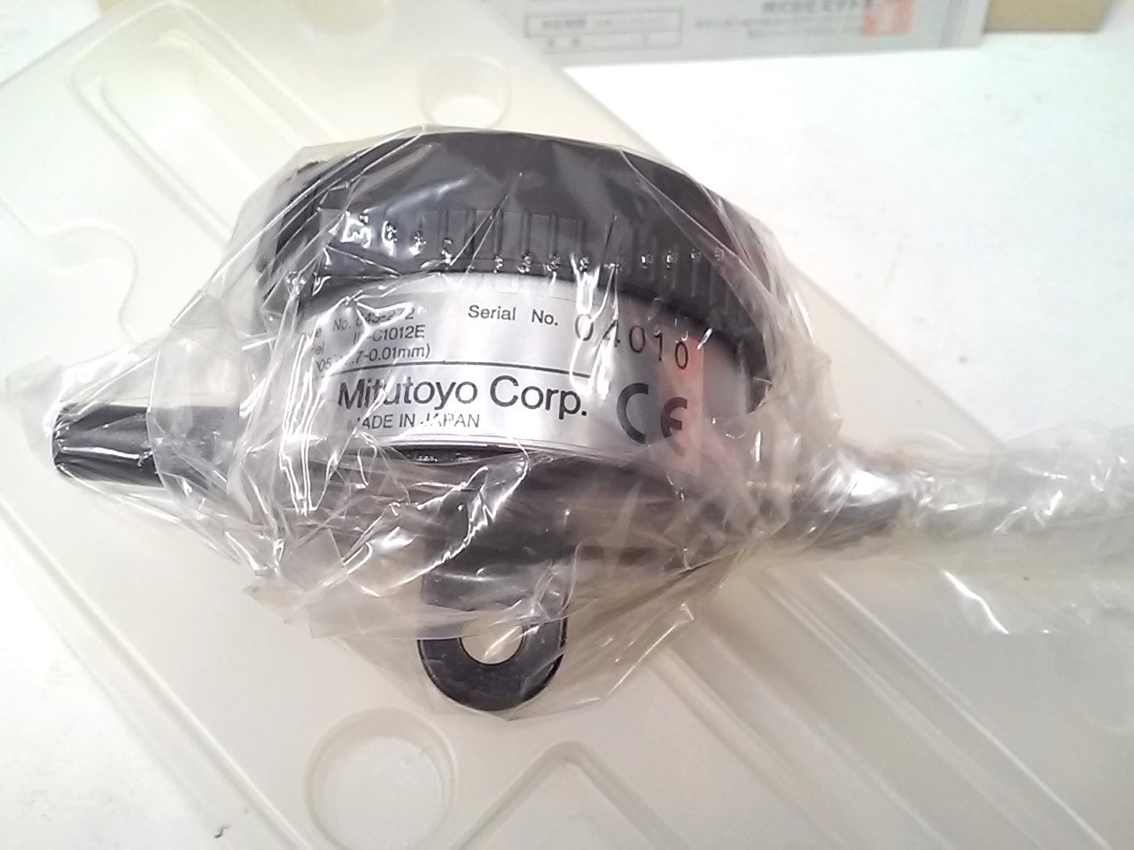 Mitutoyo 543-272 Electronic Dial Indicator Lug Back Inch-Metric .0005"/.01mm NOS