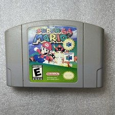 Super Mario 64 Players Choice 1996 Nintendo 64 N64 Cart Authentic Tested/Working