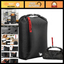 Travel Compression Laundry Bag - Pump-Free Vacuum Space Saver for Dirty Clothes,